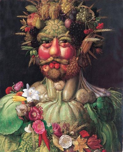 Rudolf II as Vertumnus by Giuseppe Arcimboldo